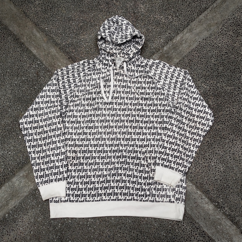 Jaket vintage celana kaos varsity sukajan hoodie crewneck second Fear of God AOP