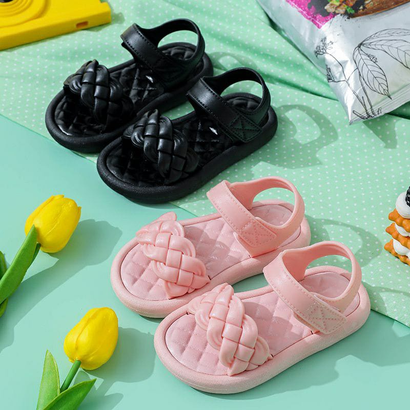 Chubby Glory SH2130 Sepatu Sendal anak Perempuan Import sendal kepang sandal anak perempuan Sepatu Sandal Anak Perempuan Import Sendal Anak Fashion Import Murah sendal slip on cute nyaman