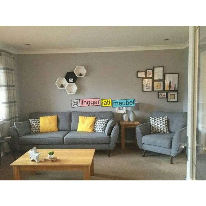 PJ1 PROMO SOFA TAMU RETRO set chester jati retro minimalis scandinavian 21