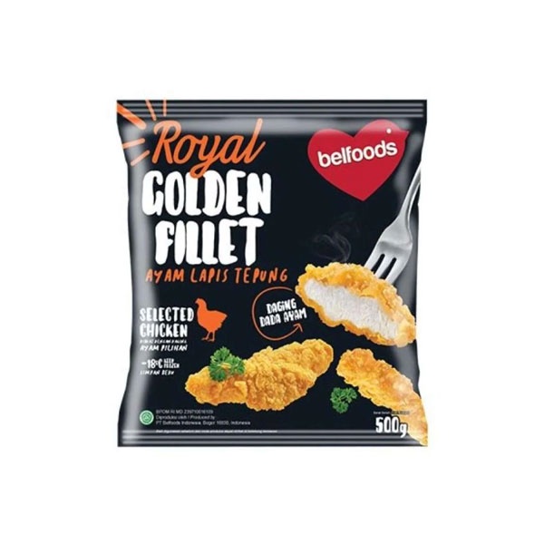 Promo Harga Belfoods Royal Nugget Golden Fillet 500 gr - Shopee