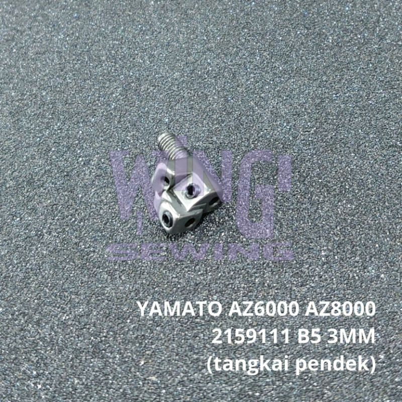 2159111 YAMATO AZ6000 Benang 5 3MM Kepala Jarum Mesin Jahit Obras