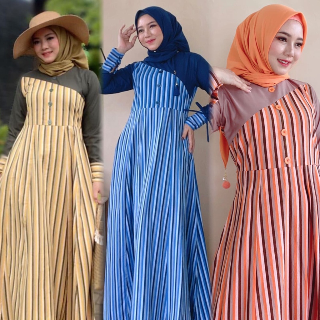 Batik Rofa Gamis Maheswari / Gamis Kekinian