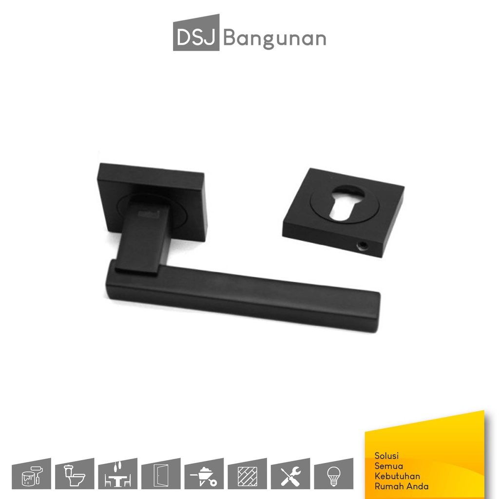 Dekkson Handle LHR 5218 Matt Black / Gagang Pintu