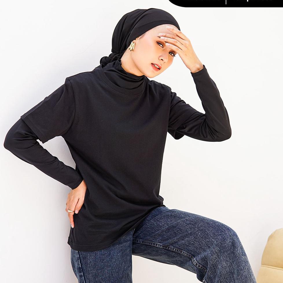 Paling Diminati JINISO T-Shirt Everyday Kaos Polos Basic