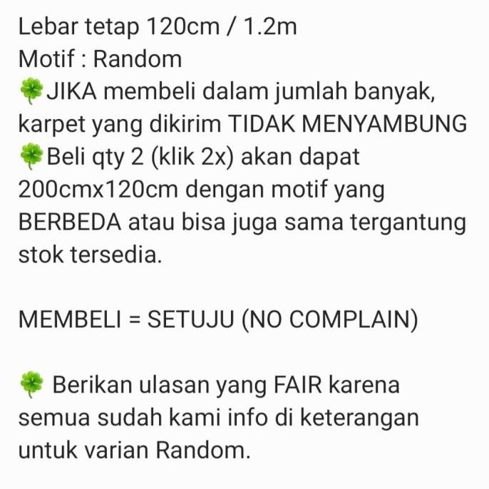 karpet lantai/karpet plastik/perlak lantai/taplak meja plastik meteran |gat