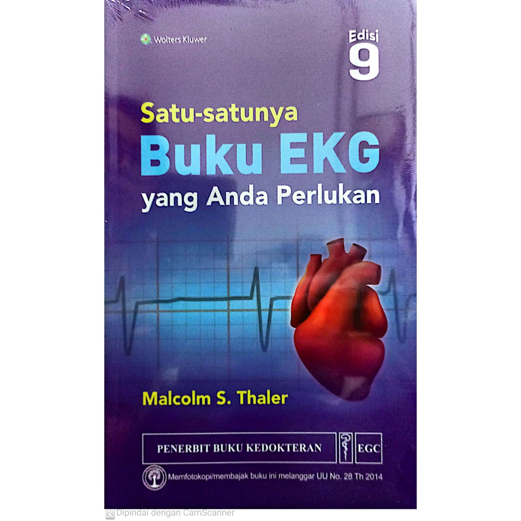 SATU-SATUNYA BUKU EKG YANG ANDA PERLUKAN EGC URANUS NGAGEL