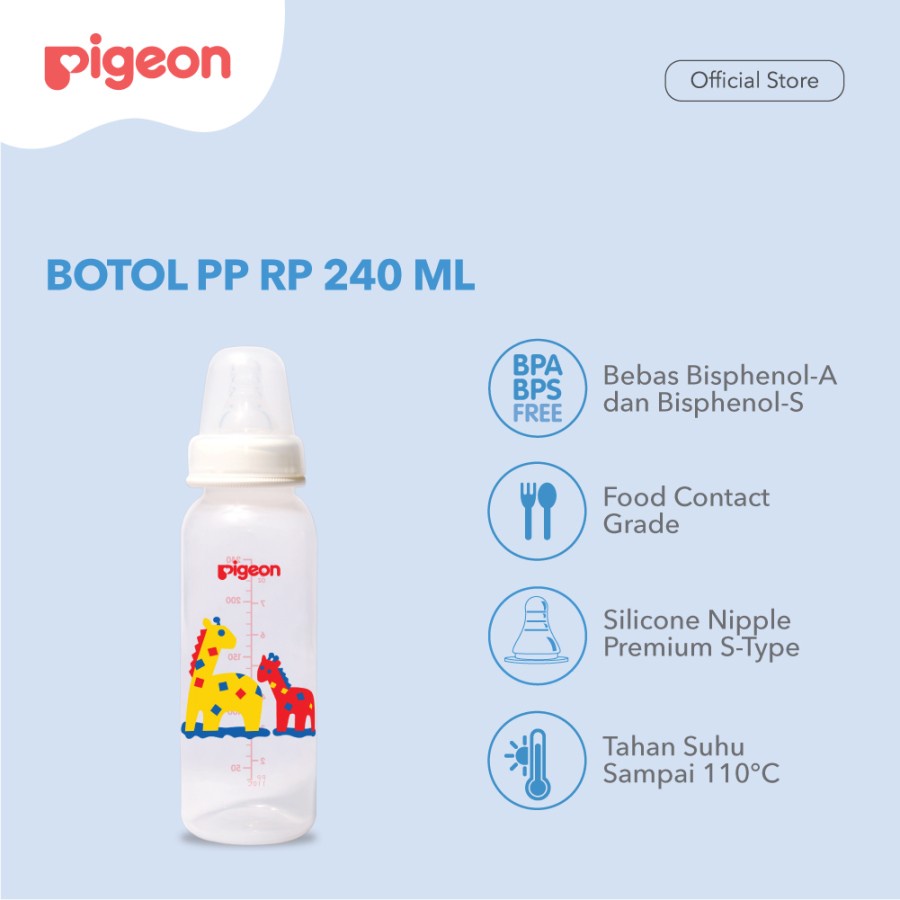 PIGEON Botol Susu  PEristaltic Nipple 240Ml Jerapah