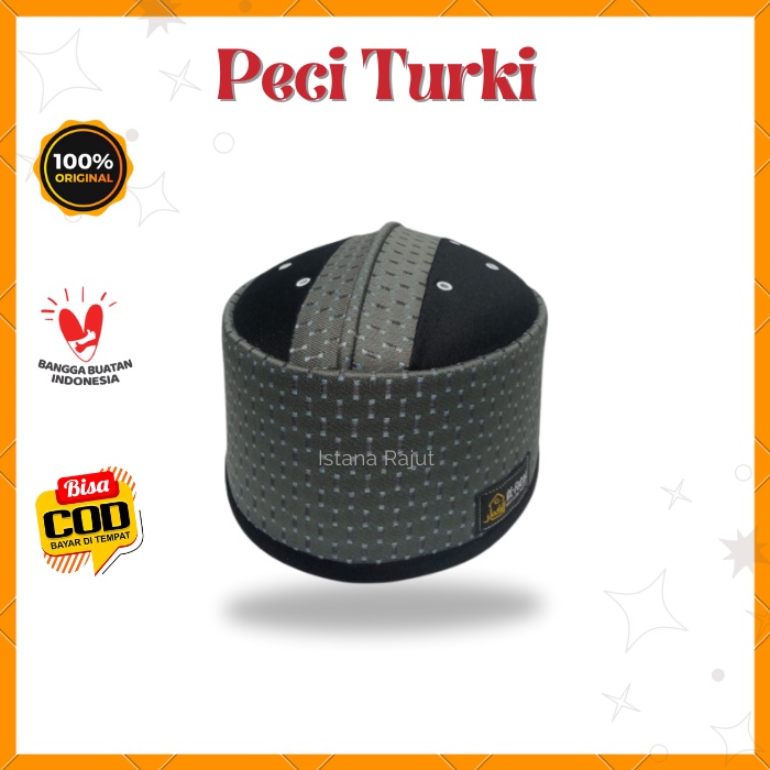 Peci kopyah kopiah songkok turki Assagofah asli original dewasa anak laki laki muslim pria bahan spo