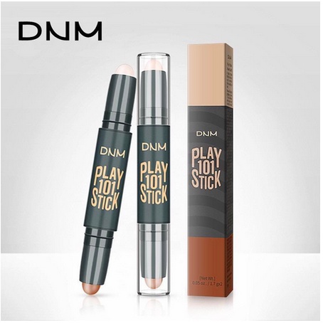 DNM 04 Stick 2-Head Light Shading Concealer Contour Dua Sisi Untuk Mencerahkan Kulit