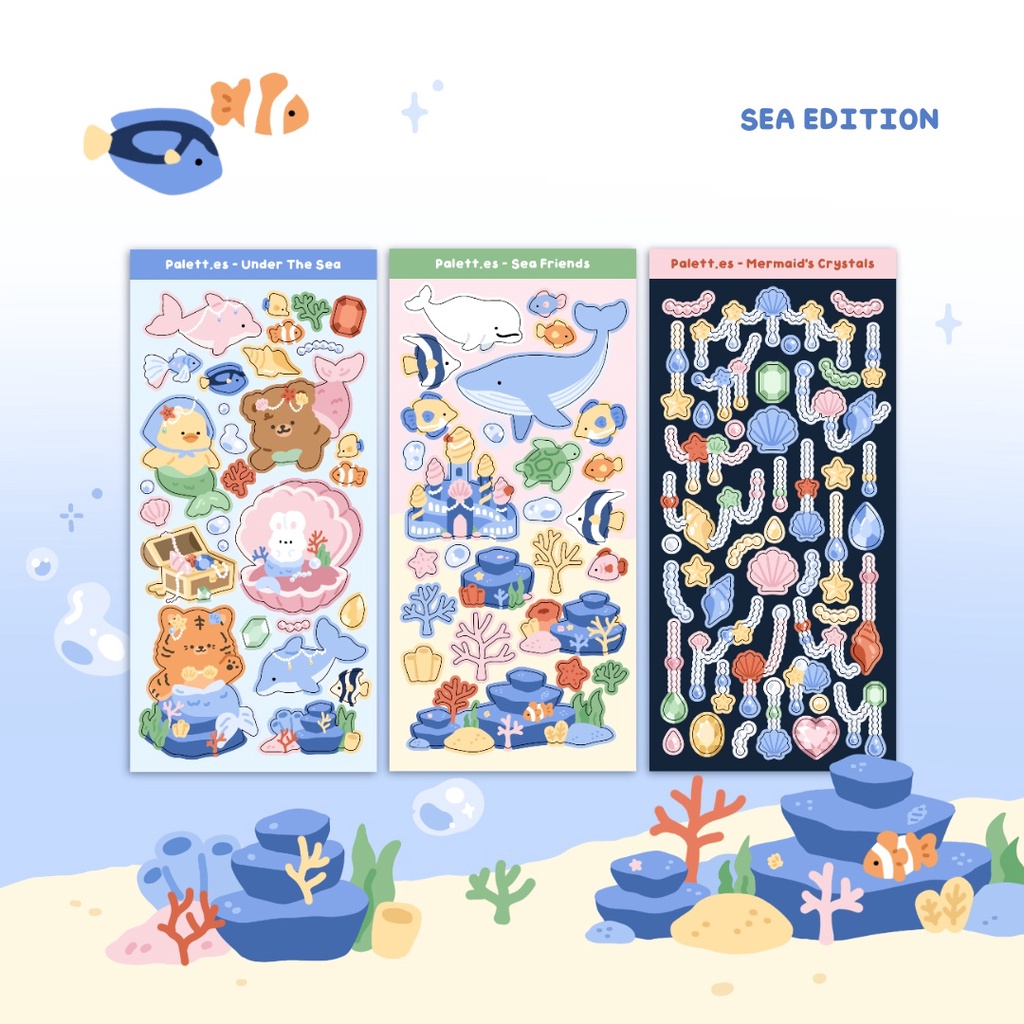 

Palett.es - Sea Edition Sticker Sheets