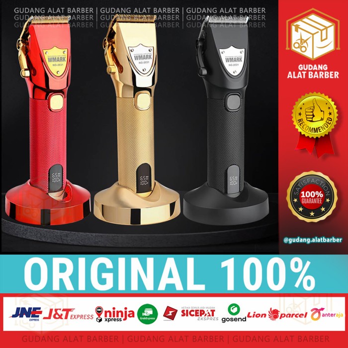 HAIR CLIPPER WMARK NG 2031 ALAT CUKUR PANGKAS RAMBUT BARBERSHOP