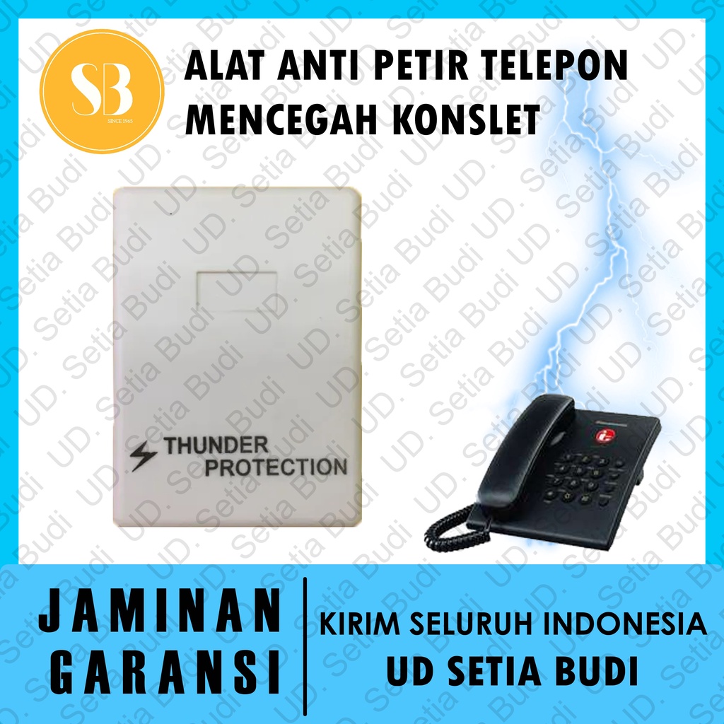 Alat Anti Petir Telepon RJ11 1 Pencegah Konslet