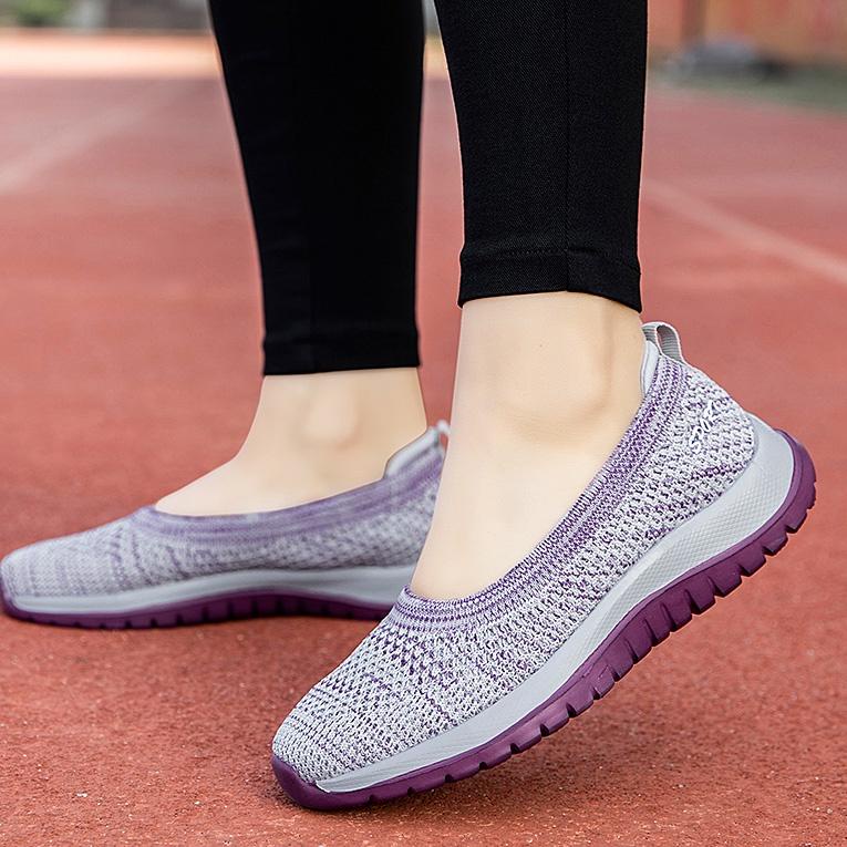 PALING DICARI FOKU Sepatu Wanita Santai Sepatu Sneakers Wanita Sepatu Slip On Wanita Terbaru