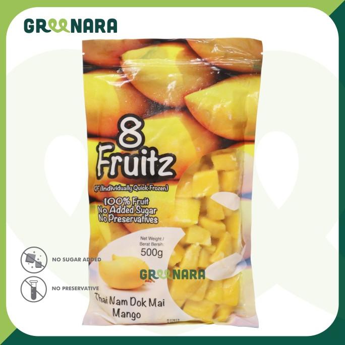 

8 Fruitz IQF Mango Thailand 500gr / Buah Mangga Beku 500 gram ghe01