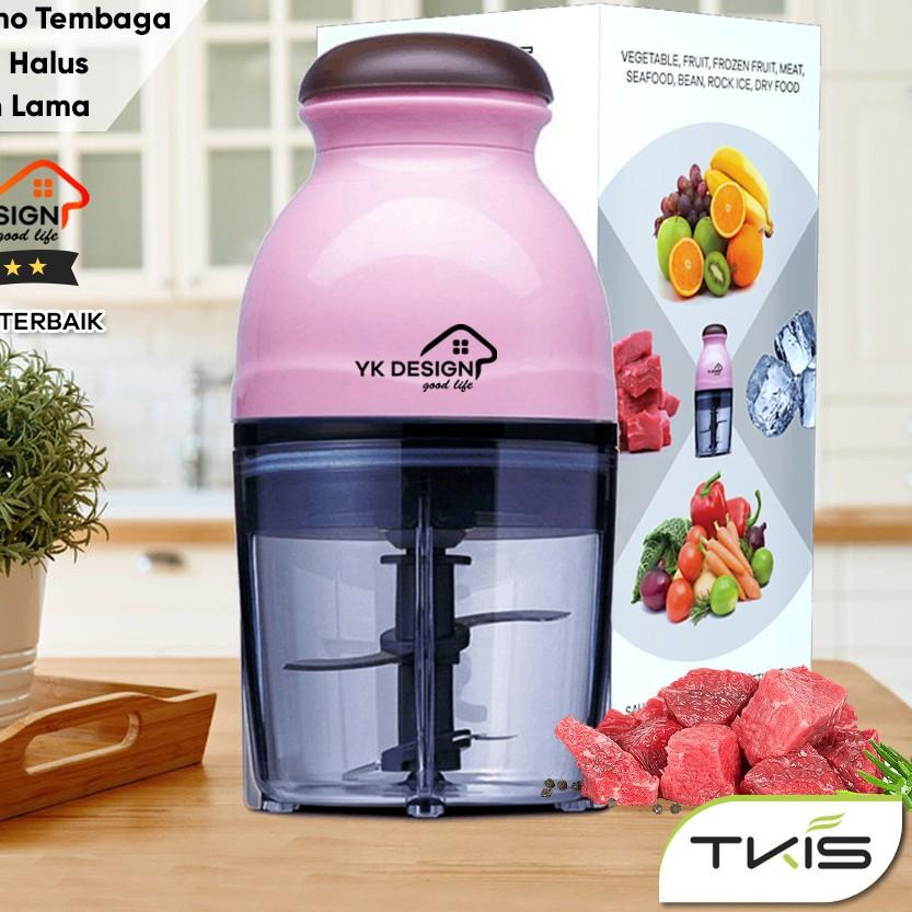 ♝ Blender / Penggiling Daging kapsul MINI Mesin Penggiling Pencacah Daging Sayur Buah YK DESIGN YK-1