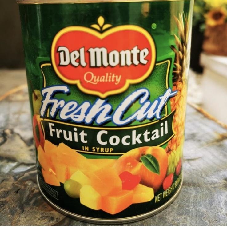 

☟ DELMONTE fresh cut fruit cocktail 825gr /Buah cocktail kaleng ➭