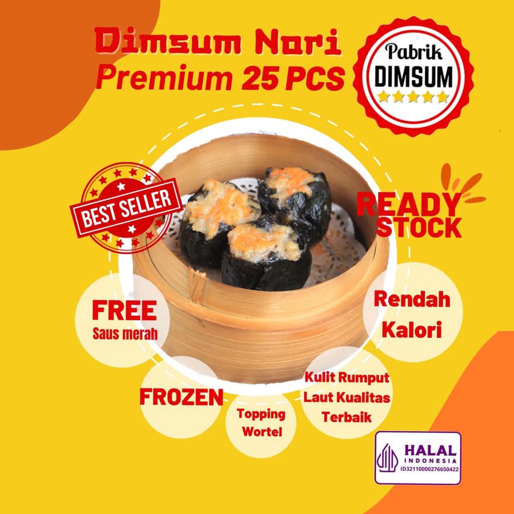 Dimsum NORI Ayam isi 25pcs Harga Pabrik