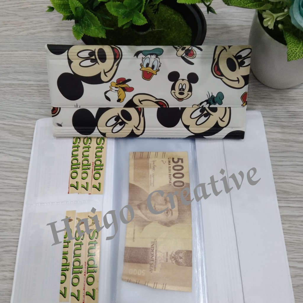 DOMPET DISIPLIN MOTIF MICKY MOUSE