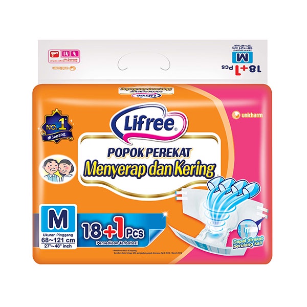 LIFREE TAPE M 18 PCS - POPOK