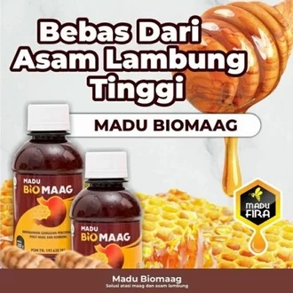 (COD/PAYLATER) Madu Bio maag Asli Original Madu untuk Asam Lambung Maag Gerd