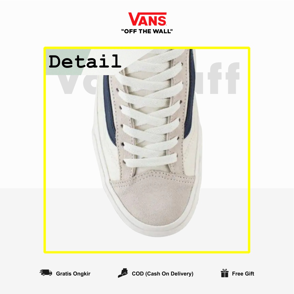 Vans Style 36 Marshmallow Dress Blue Original 100 BNIBWT Global Market White Pria Authentic Guarated Vanz Ori Tali