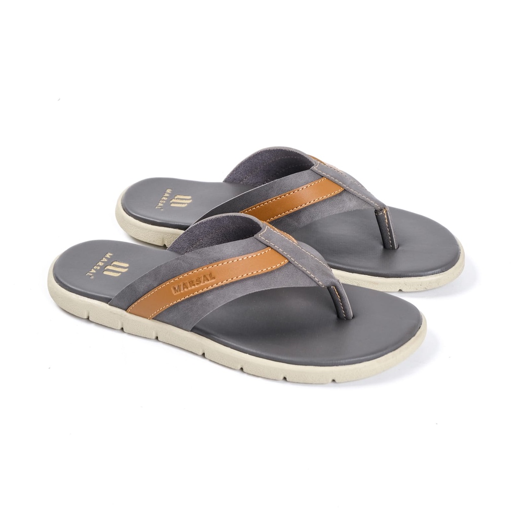 Sandal Jepit Pria Marsal KD MARSELLO 002 Sendal Kulit Pria