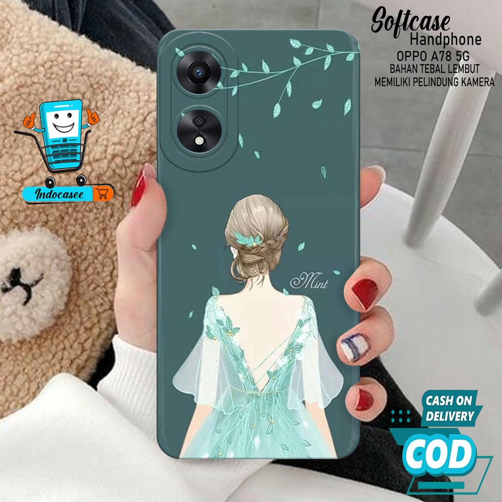Case Hp OPPO A78 5G - Softcase OPPO A78 5G Terbaru - Casing OPPO A78 5G - Kesing OPPO A78 5G - Silik