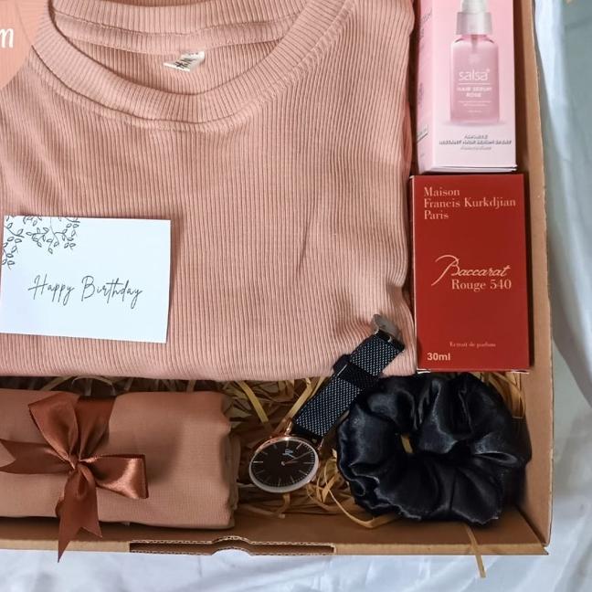 

❂ [KAOS RIB] GIFTBOX CEWEK / HAMPERS CEWEK / KADO CEWE / GRADUATION / ANNIVERSARY / KADO PACAR / WISUDA / KADO DOI / KADO UNIK / PREMIUM ♖