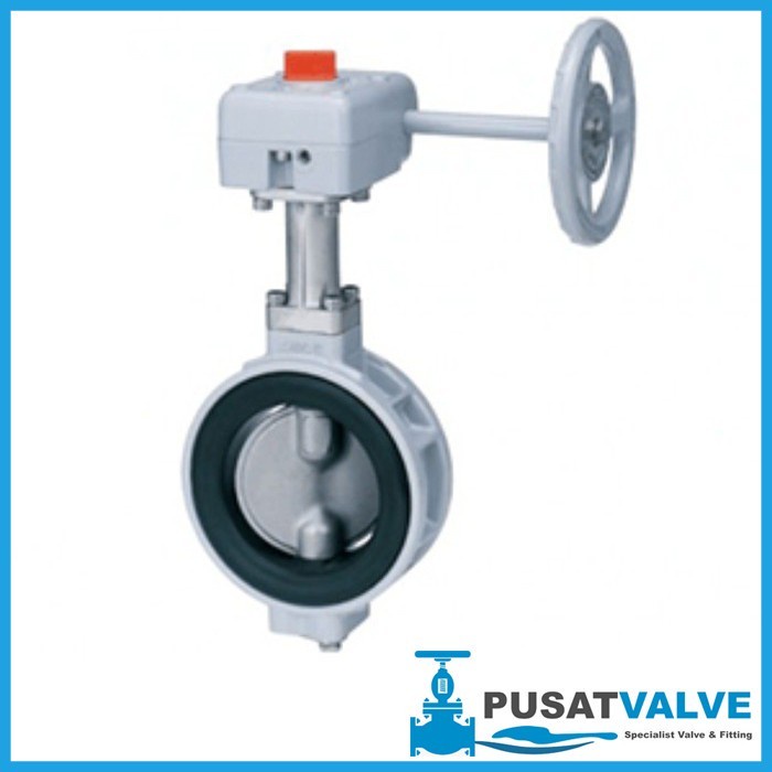 Terlaris Butterfly Valve 8 Inch Kitz 10K Gear Operation - Kran - Keran