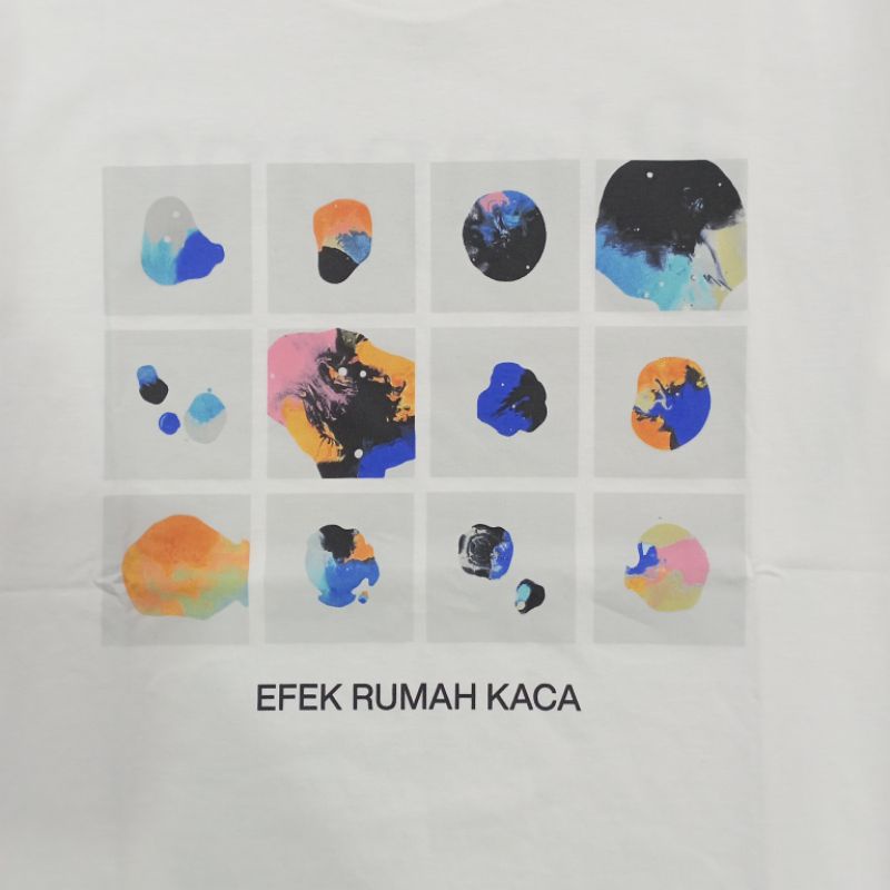 Tshirt EFEK RUMAH KACA - RIMPANG Putih