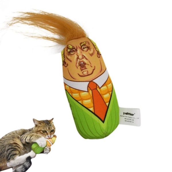 

Dijual boneka donald trump cat toy collectible koleksi halloween Murah