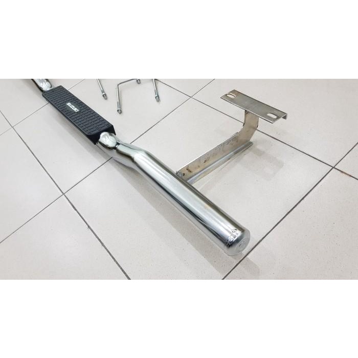 BUMPER BELAKANG SUZUKI ALL NEW CARRY PICK UP BULAT CHROME FULL SET (PROMO)