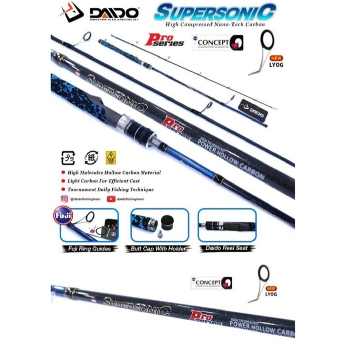 Terlaris Joran Daido Supersonic Pro Series