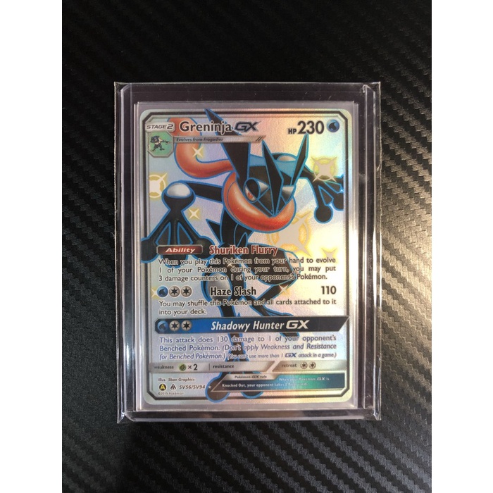 Terlaris Greninja Shiny Gx Sm Hidden Fates