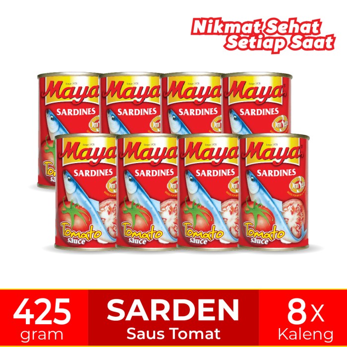 

MAYA SARDEN TOMATE SAUCE 425GR X 8