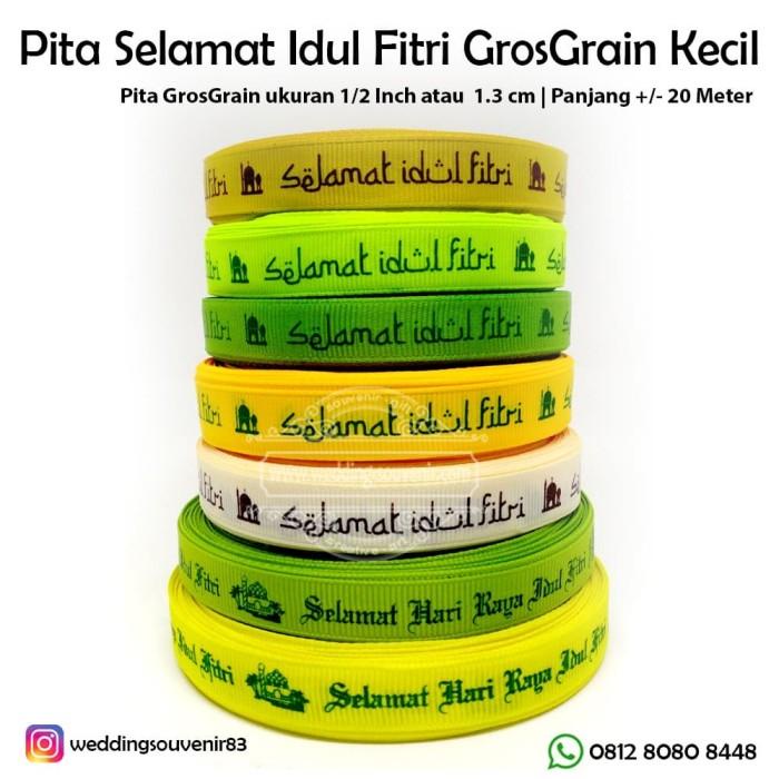 

Pita Selamat Idul Fitri Grosgrain Kecil 023