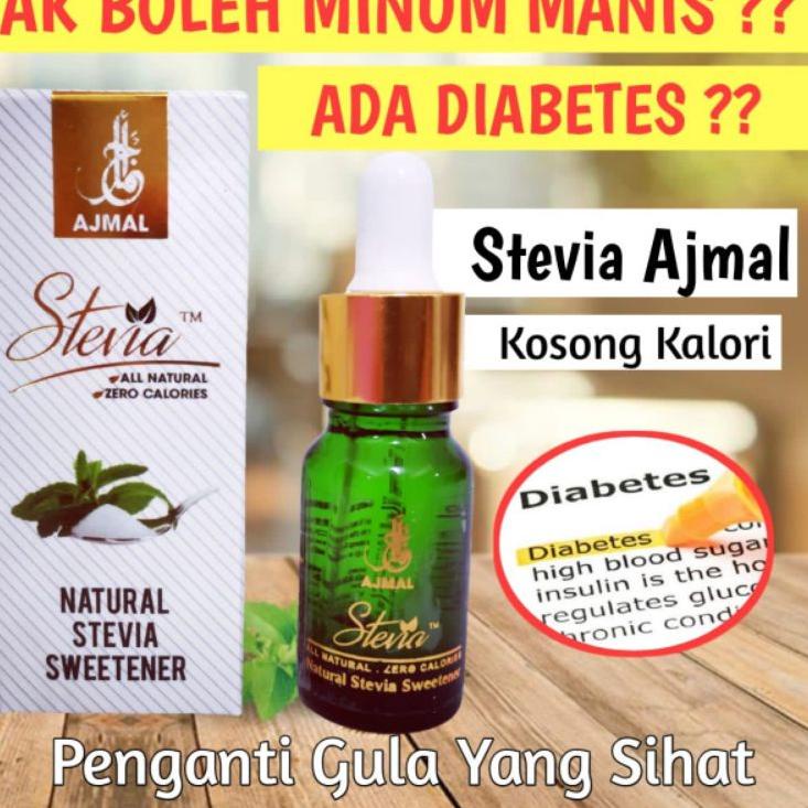 

☀ STEVIA AJMAL - Pemanis Alami untuk Penderita , Diet | Pemanis Alami Tanpa Kalori | Pengganti Gula ➶