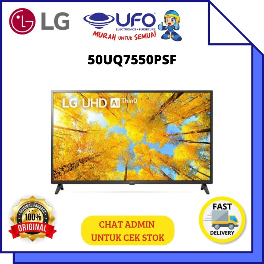 LG 50UQ7550PSF LED TV 4K SMART UHD 50 INCH