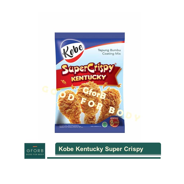 

Kobe Tepung Bumbu Kentucky Super Crispy 210 gr Goreng