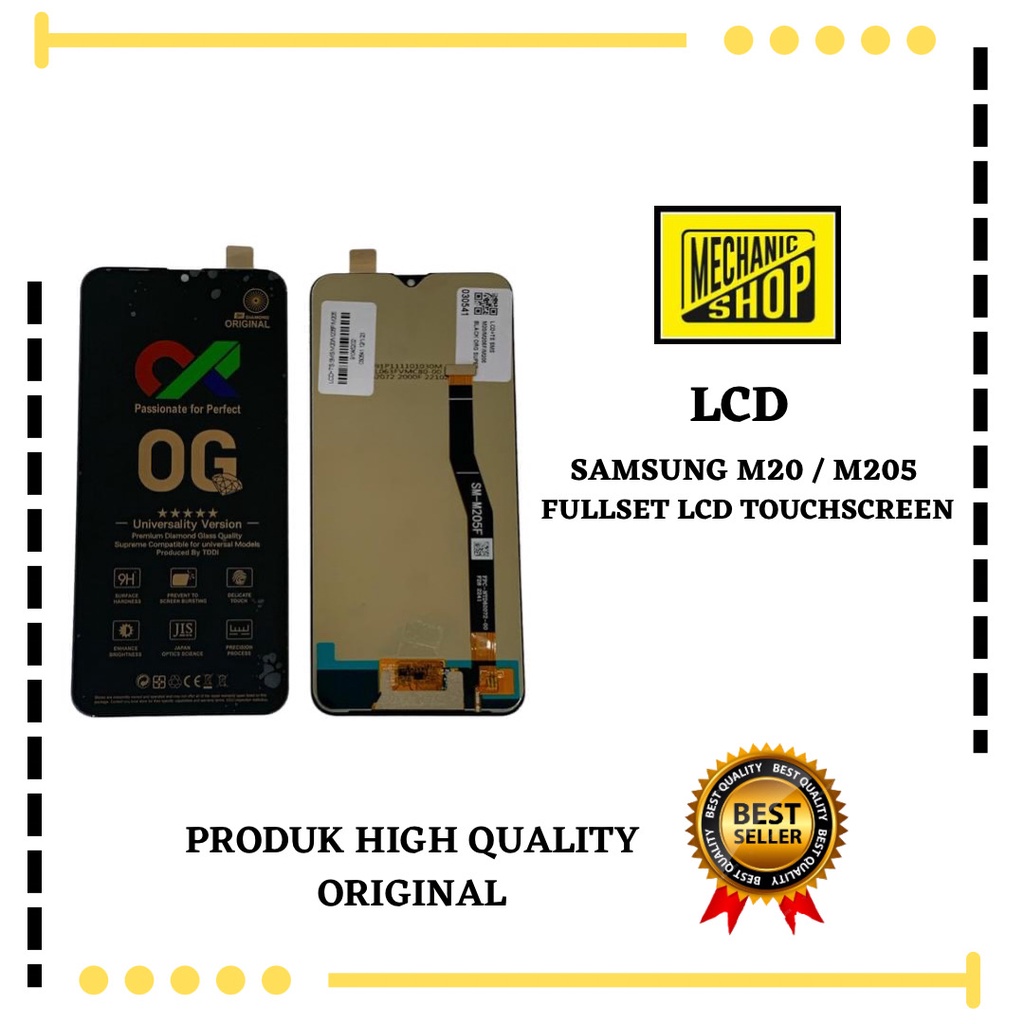 LCD SAMSUNG M20 UNIV / ORI NEW