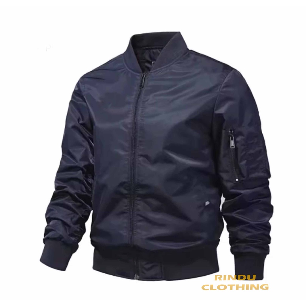 Ry Distro - Jaket Bomber Premium Distro Trendi Casual Polos - Jaket Bomber Casual