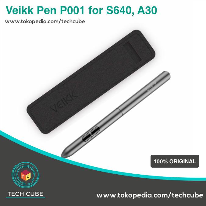 Veikk P001 Digital Drawing Pen Stylus For Veikk S640 Veikk A30 [Cod]