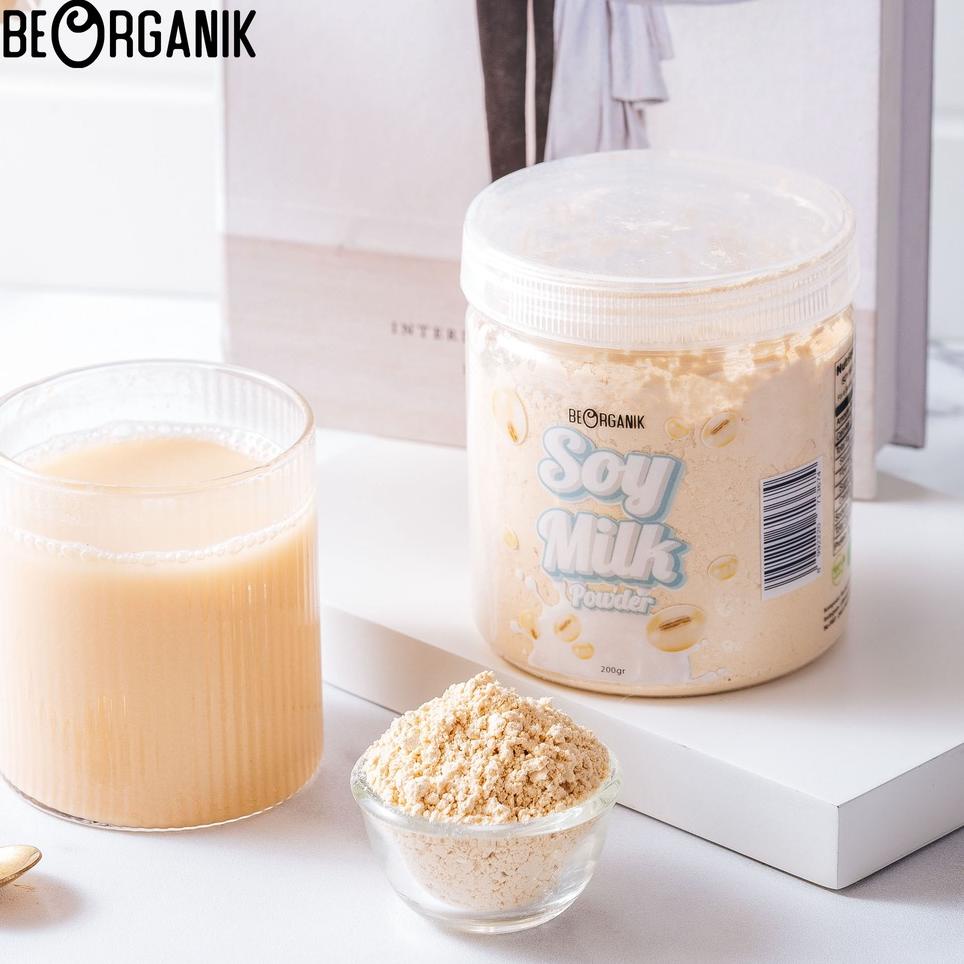 

Terlaris Beorganik Soy Bean Milk Powder / Susu Kacang Kedelai / Kedele Bubuk 200gr