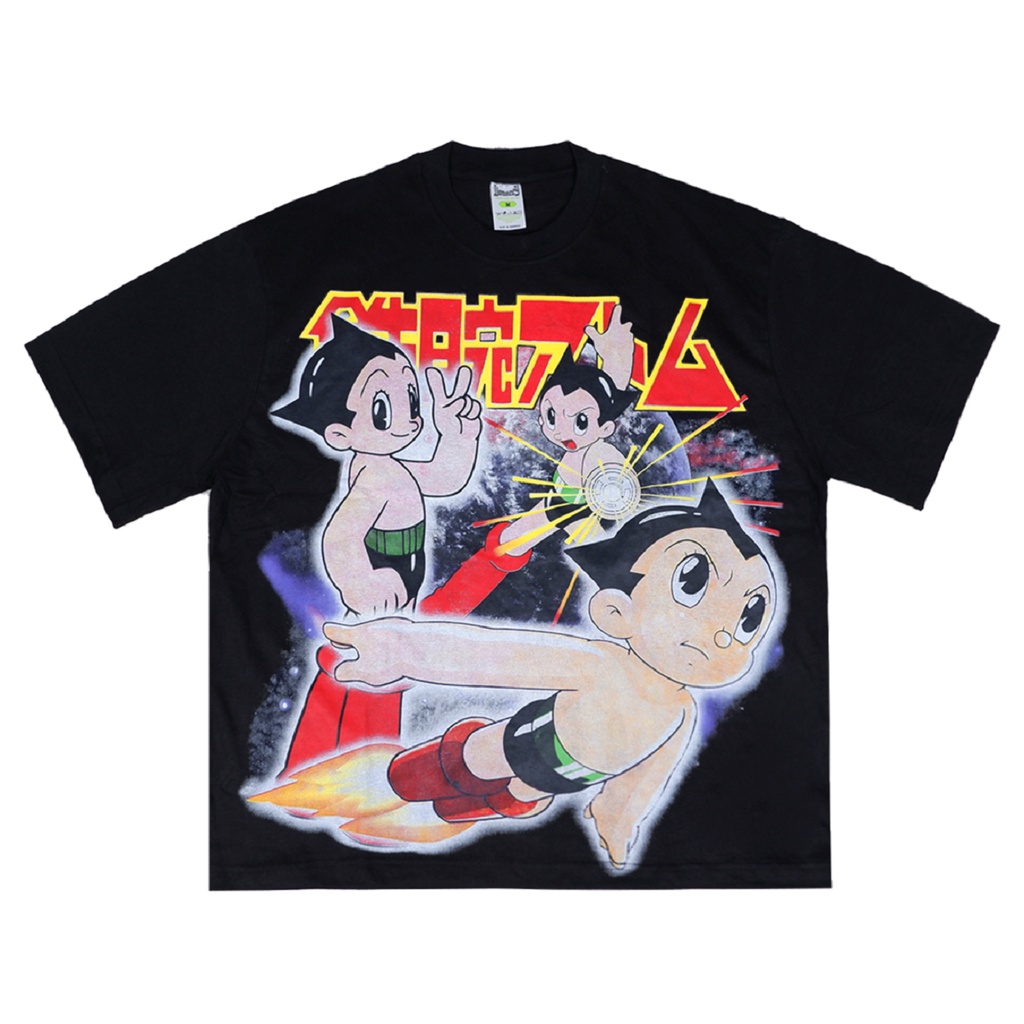 KAOS ASTROBOY OVERSIZE KAOS ANIME KAOS KARTUN T-SHIRT ASTROBOY KAOS BIG SIZE KAOS JUMBO