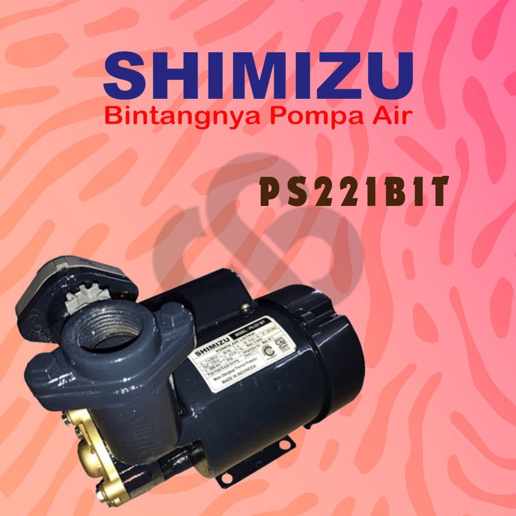Shimizu PS221BIT Pompa Air Auto 200 Watt
