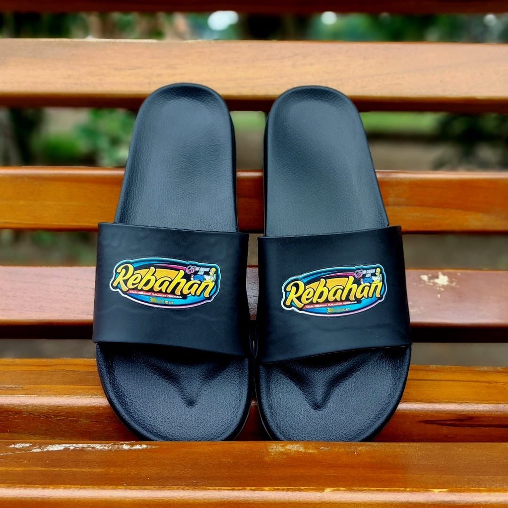 Sandal Selop Bahan Karet Design Simple Sandal Slop Ketzo Max original slip on ( KZ16-KZ22 )