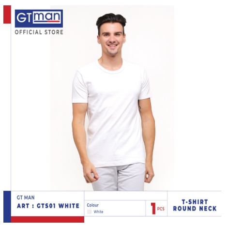 GT MAN WHITE T SHIRT GTS 01