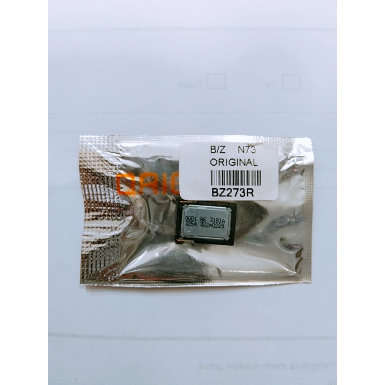 BUZZER NOKIA N73 5200 5300 6300 2700 ORIGINAL  SPEAKER MUSIK RINGER DERING  SPEAKER NOKIA JADUL