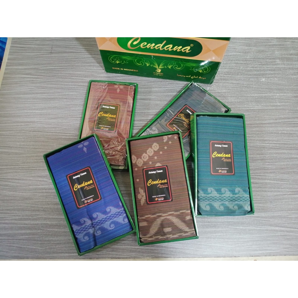 Grosir Sarung Cendana Serat Nanas - Kain Sarung Pria Dewasa Motif Random Berkualitas