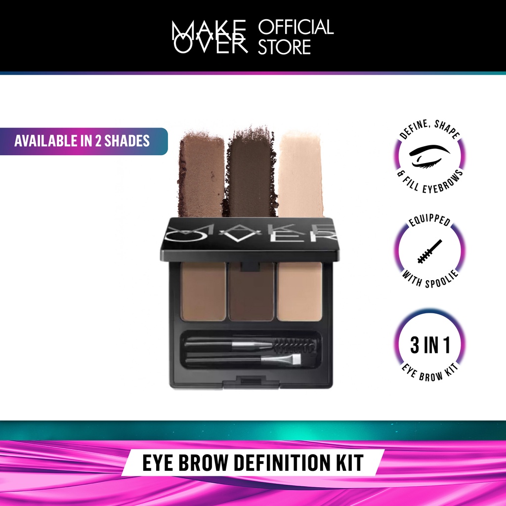 MAKE OVER Eye Brow Definition Kit 6.9 g - Eye Brow Palette